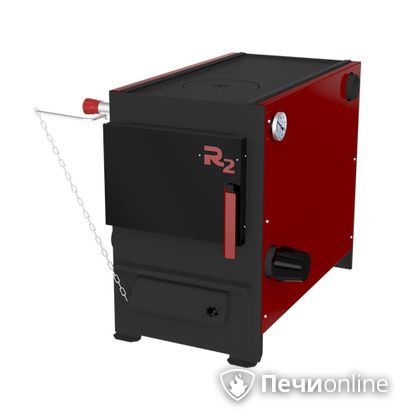 Твердотопливный котел Термокрафт R2 12 кВт конфорка термометр круглый выход в Краснодаре